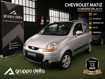 Usata Chevrolet Matiz SX 67 CV (49 kW) 2007 Argento Utilitaria