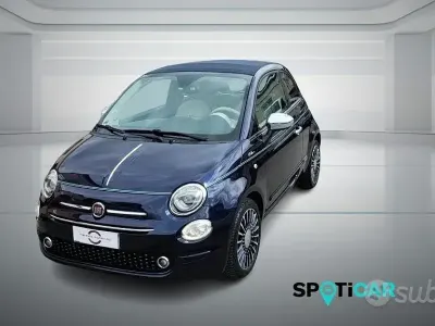 Usata Fiat 500C Riva 95 CV (69 kW) 2016 Bluazzurro Cabrio