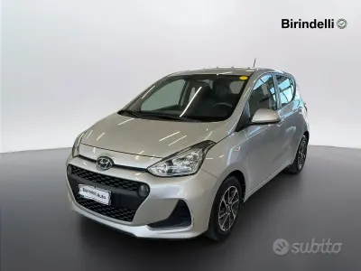 Usata Hyundai i10 Prime 67 CV (49 kW) 2019 Grigio Utilitaria