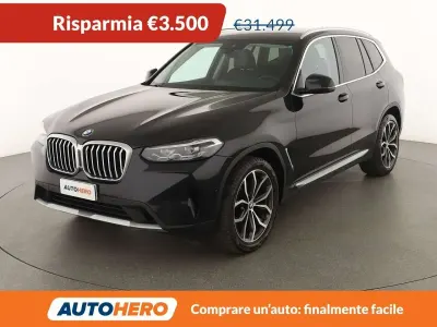 Usata BMW X3 190 CV (139 kW) 2022 Nero SUV