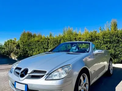 Usata Mercedes SLK200 163 CV (119 kW) 2006 Grigio Cabrio