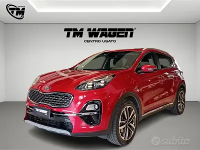Usata Kia Sportage 136 CV (100 kW) 2018 Rosso SUV
