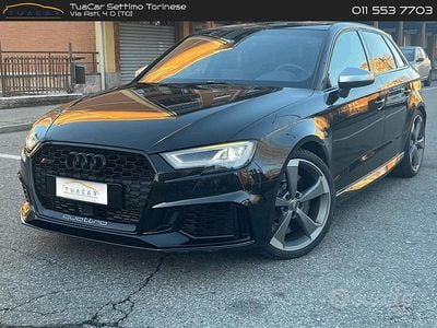 Usata Audi RS3 Ambiente 400 CV (294 kW) 2020 Nero Berlina