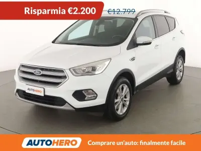 Usata Ford Kuga Titanium 120 CV (88 kW) 2017 Bianco SUV