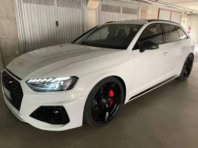 Usata Audi RS4 450 CV (330 kW) 2020 Bianco Station wagon
