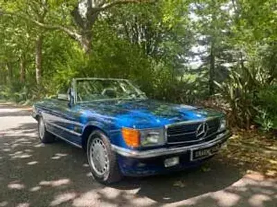 Gebraucht Mercedes SL300 185 PS (136 kW) 1988 Blau Cabrio