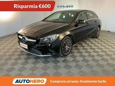 Usata Mercedes CLA180 Business 109 CV (80 kW) 2017 Nero Berlina