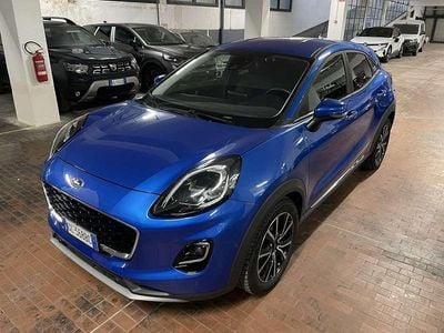 Usata Ford Puma Titanium 125 CV (91 kW) 2022 Blu/azzurro SUV