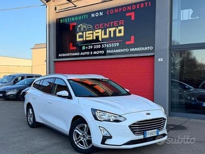 Usata Ford Focus ST-Line 120 CV (88 kW) 2019 Bianco Station wagon