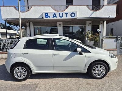 Usata Fiat Punto Lounge 77 CV (56 kW) 2014 Bianco Utilitaria