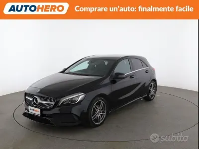 Begagnad Mercedes A200 136 HK (100 kW) 2017 Svart Sedan