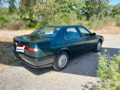 Usata Alfa Romeo 164 145 CV (106 kW) 1988 Verde Berlina