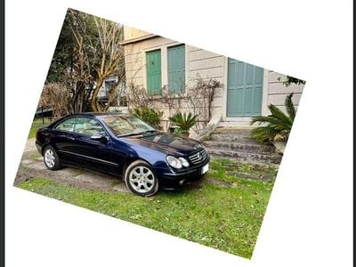 Usata Mercedes CLK320 Elegance 218 CV (160 kW) 2002 Blu/azzurro Coupé