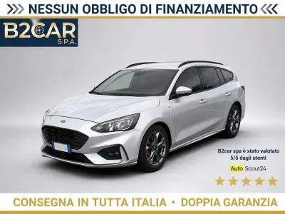 Usata Ford Focus ST-Line X 150 CV (110 kW) 2020 Argento Station wagon