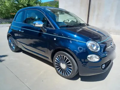 Occasion Fiat 500C Riva 69 ch (50 kW) 2016 Bleue Cabriolet