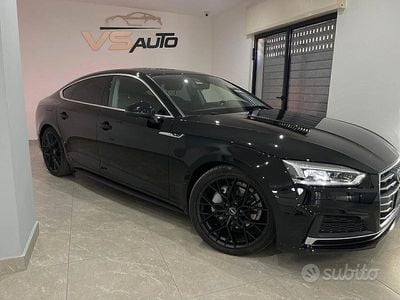 Usata Audi A5 Business 190 CV (139 kW) 2018 Nero Coupé