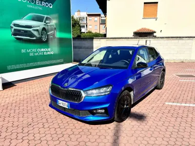 Usata Skoda Fabia 95 CV (69 kW) 2024 Blu race metallizzato Utilitaria