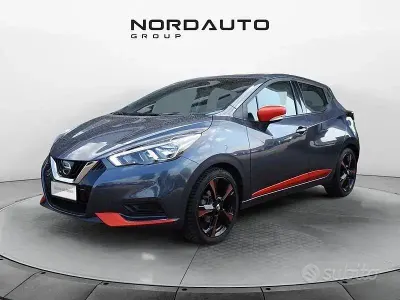 Usata Nissan Micra Visia+ 71 CV (52 kW) 2019 Grigio Utilitaria