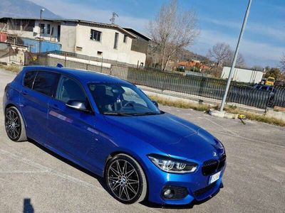 usata BMW 120 F20 d 190cv Blu Estoril