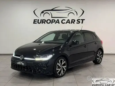 Usata VW Polo R-line 95 CV (69 kW) 2022 Nero Utilitaria