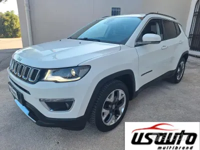 Usata Jeep Compass Limited 120 CV (88 kW) 2017 Bianco SUV