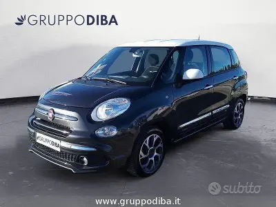 Usado Fiat 500L Mirror 95 CV (69 kW) 2017 Gris Monovolumen