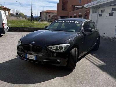 Usata BMW 120 Sport Line 184 CV (135 kW) 2011 Nero Utilitaria