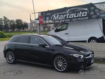 Usata Mercedes A180 Premium 116 CV (85 kW) 2020 Nero Berlina
