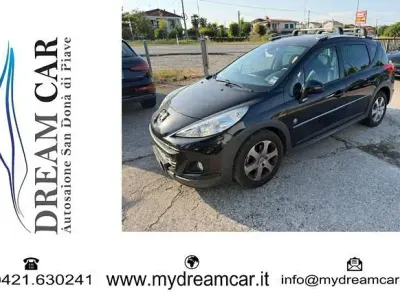 Usata Peugeot 207 99 CV (72 kW) 2010 Nero Station wagon