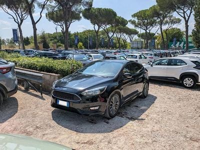 Usata Ford Focus 120 CV (88 kW) 2018 Nero Berlina