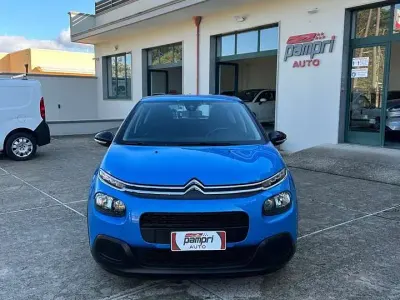 Usata Citroën C3 Feel 102 CV (75 kW) 2020 Blu/azzurro Utilitaria