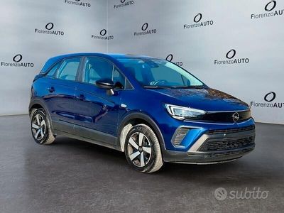 Usata Opel Crossland X Edition 110 CV (80 kW) 2023 Blu/azzurro SUV