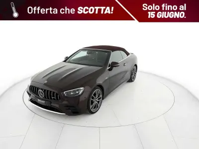 Usata Mercedes E53 AMG AMG 435 CV (319 kW) 2022 Rosso giacinto  vernice metal Cabrio