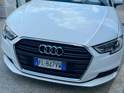 Usata Audi A3 116 CV (85 kW) 2017 Bianco Berlina