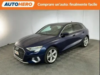 Usata Audi A3 e-tron Advanced 149 CV (109 kW) 2021 Blu Utilitaria