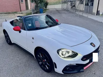 Usata Abarth 124 Spider 170 CV (125 kW) 2017 Bianco Cabrio