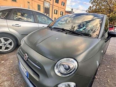 Usata Fiat 500C S 95 CV (69 kW) 2016 Verde Cabrio