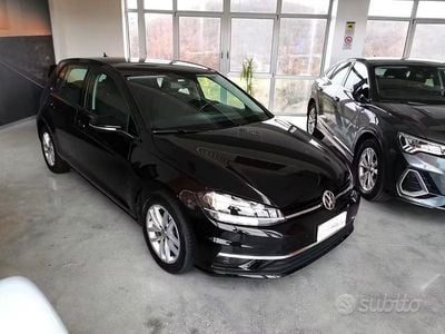 Usata VW Golf VII Executive 115 CV (84 kW) 2018 Nero Berlina