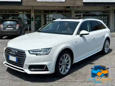 Usata Audi A4 S-Line 150 CV (110 kW) 2017 Bianco Station wagon