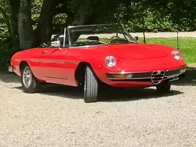 Usata Alfa Romeo Spider 88 CV (64 kW) 1970 Rosso Cabrio