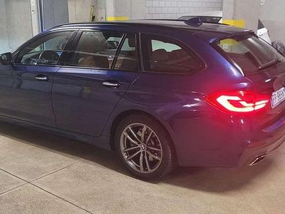 Usata BMW 520 M Sport 190 CV (139 kW) 2018 Blu/azzurro Station wagon