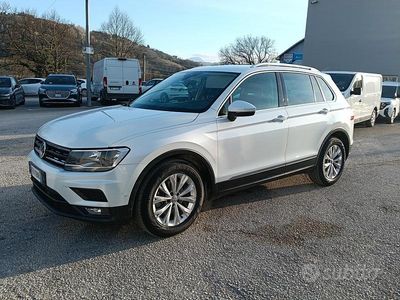 Usata VW Tiguan Business 116 CV (85 kW) 2018 Bianco SUV