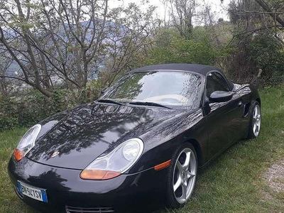Usata Porsche Boxster 220 CV (161 kW) 2001 Blu Cabrio