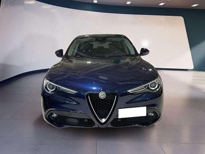 Usata Alfa Romeo Stelvio Executive 190 CV (139 kW) 2021 Blu/azzurro SUV