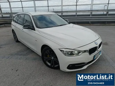Usata BMW 316 Sport Line 116 CV (85 kW) 2015 Bianco Station wagon