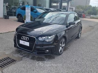 Usata Audi A1 S-Line 86 CV (63 kW) 2011 Nero Utilitaria