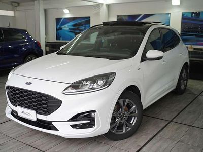 Usata Ford Kuga ST-Line X 120 CV (88 kW) 2021 Frozen white SUV