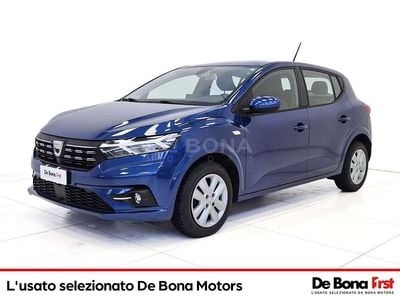 Usata Dacia Sandero Comfort 92 CV (67 kW) 2021 Azzurro Utilitaria