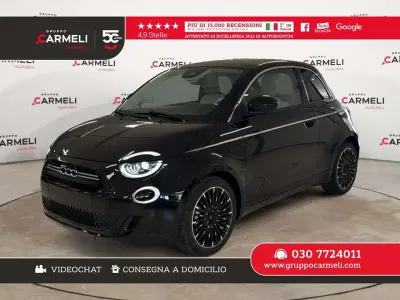 Nuova Fiat 500 La Prima 65 CV (47 kW) 2026 Nero Utilitaria