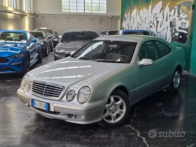 Usata Mercedes CLK200 Elegance 192 CV (141 kW) 2000 Grigio Coupé